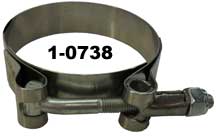 MPS Clamp T-Bolt Exhaust 2.44" - 2.75"