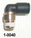 MPS 90 Push in Fitting 1/8'' NPT x 1/4'' Poly