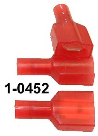 MPS Male Spade Connector, Insulated 22-16 AWG