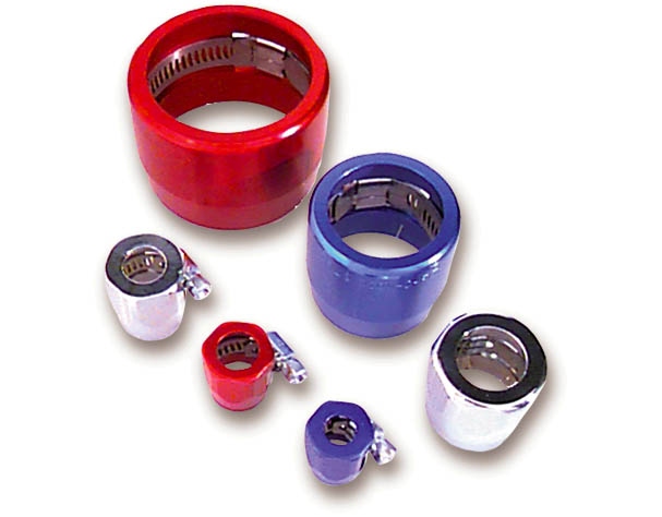 anodized hose clamps